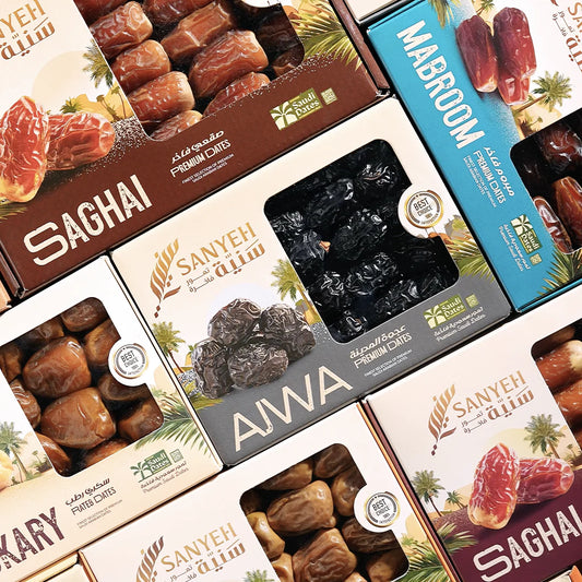 Premium Saudi dates available in Europe – Sanyeh Ajwa, Safawi, and Sukari